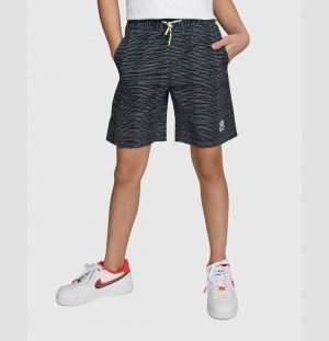 Short Psycho Bunny Lucas Hand Drawn Swim Trunks Niños Negros | PA1653470