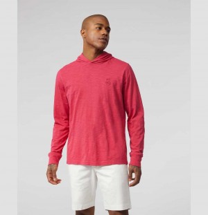 Sweatshirts And Hoodies Psycho Bunny Clader Pullover Hoodie Hombre 659 Bright Fuschia | IY6805473