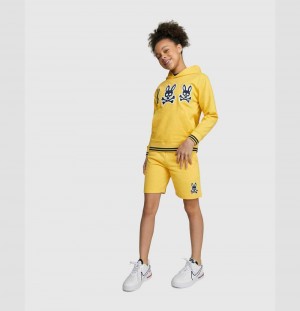 Sweatshirts And Hoodies Psycho Bunny Liam Hoodie Niños 726 Golden Ray | CG8754109