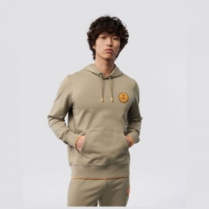 Sweatshirts & Hoodies Psycho Bunny Broward Hoodie Hombre 357 Wet Sand | AL9320178