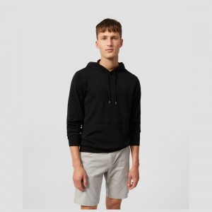 Sweatshirts & Hoodies Psycho Bunny Tonal Bunny Sweater Hombre Negros | NW2593410