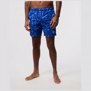 Swimwear & Bathing Suits Psycho Bunny Pisani Swim Trunk Hombre Azules | LI7145092