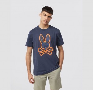 Tees Psycho Bunny Allen Camo Graphic Hombre 402 North Sea | OX5109723