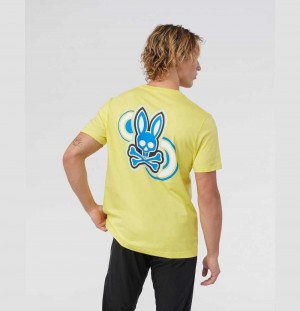 Tees Psycho Bunny Big Bunny Graphic Tee Hombre 765 Sundance | GH9614578