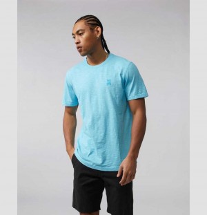 Tees Psycho Bunny Calder Tee Hombre 452 Clear Sky | FI5760423