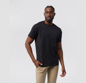 Tees Psycho Bunny Chatham Side Bunny Tee Hombre Negros | TX3641057