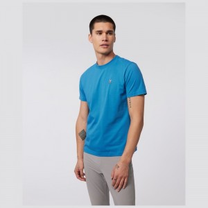 Tees Psycho Bunny Classic Crew Neck Tee Hombre Azules | JQ9150372