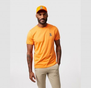 Tees Psycho Bunny Copa Fashion Hombre Naranjas | DE8541023