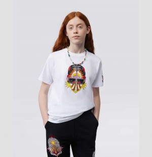 Tees Psycho Bunny Daddy Yankee X Psycho Bunny Cotl Graphic Tee Niños Blancos | QN5478630