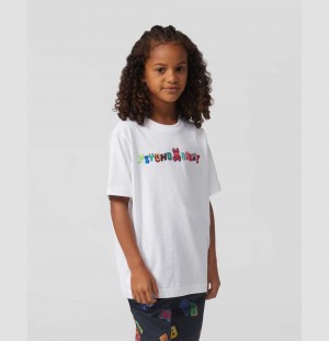 Tees Psycho Bunny Fulton Short Sleeve Tee Niños Blancos | AU5846013
