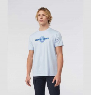 Tees Psycho Bunny Graphic Tee Hombre 456 Jet Stream | VY3286041