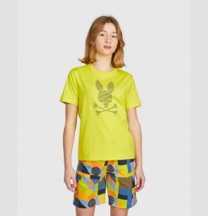 Tees Psycho Bunny Ian Tee Niños 737 Fresh Citrus | IP0589761