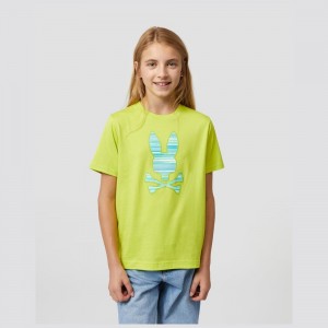 Tees Psycho Bunny Newell Graphic Tee Niños 332 Venetian | BC5017438