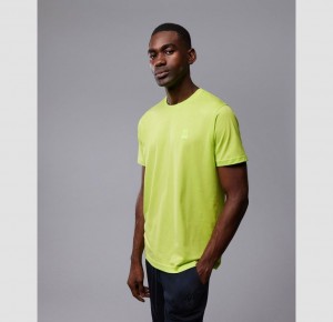 Tees Psycho Bunny Outline Hombre 320 Lime Granita | GJ8527046