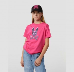 Tees Psycho Bunny Starwood Graphic Niños 840 Sorbet | MV6420735