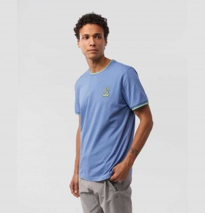 Tees Psycho Bunny Waverly Bunny Logo Tee Hombre 424 Bal Harbour | IM1965430